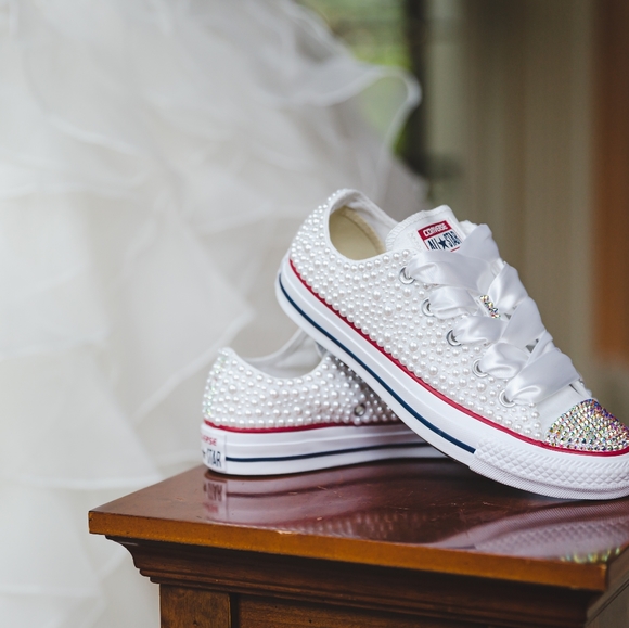 bridal chuck taylors